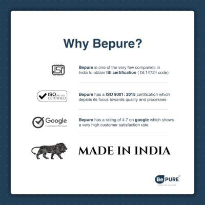 Bepure UTS ISI Mark Under Sink Water Purifier 12L with RO+UV+UF+TDS+Copper Alkaline Water Purification |Under Counter Water Purifier| Works Upto 3000 ppm TDS - Image 7