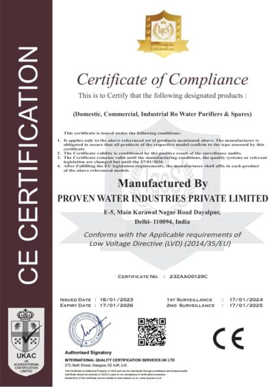 Proven Swift Water Purifier – RO + UV + UF with Copper Zinc Alkaline Technology, TDS Adjuster, 15L Storage Tank, Sleek Black Design, Made in India, ISI | 12 Stage Purification | 1 Year Warranty - Image 8