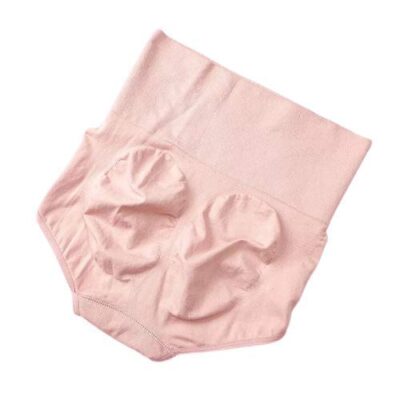 PLUMBURY® Women's Seamless Spandex High Waist Tummy Control Hipster Panty,Free Size - Image 6