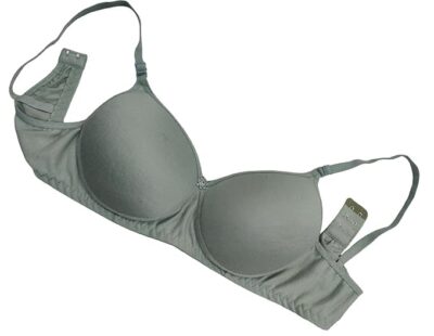Luvreena Combo Pack of 3 Women's Cotton Blend Lightly-Padded Wirefree Full Coverage T-Shirt Bras - Image 2