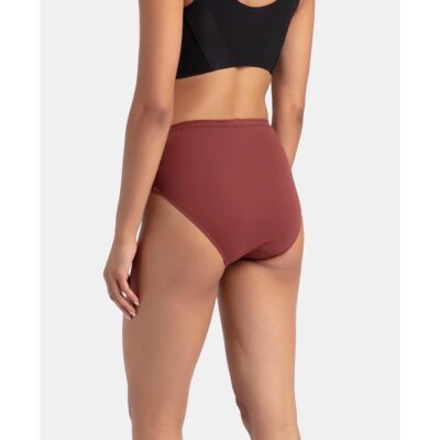 Jockey 1406 Women's High Coverage Super Combed Cotton Mid Waist Hipster with Concealed Waistband and Stay Fresh Treatment (Pack of 3_Colors & Prints May Vary) - Image 10