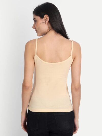 Aimly Women's Cotton Regular Fit Camisole Slip Spaghetti Combo Pack of 3 - Image 3