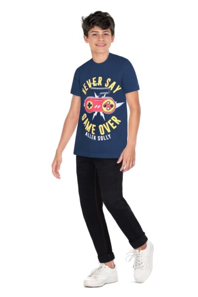 Allen Solly Boy's Graphic Print Regular Fit T-Shirt - Image 5