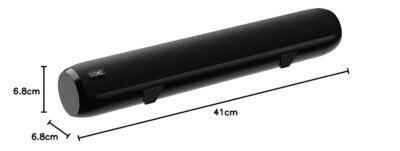 boAt Aavante Bar 610, 25W Signature Sound, 2.0 CH with Dual Passive Radiators, 7 HRS Battery, Sleek Design, Multi Connectivity, Bluetooth Sound Bar, Soundbar Speaker (Charcoal Black) - Image 7