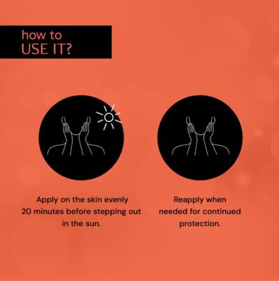 Deconstruct Brightening Sunscreen for Dry Skin with SPF 50+ | 8 hours Long Lasting Dewy Sunscreen | Water Resistant, No White Cast, Quick Absorbing | For Women and Men | 50gm - Image 5