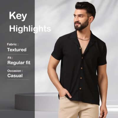 TAGDO Men's Regular Fit Casual Shirt (5171) - Image 5