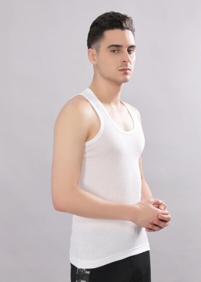 Dollar Bigboss Men's Solid Regular Fit Vest - Image 5