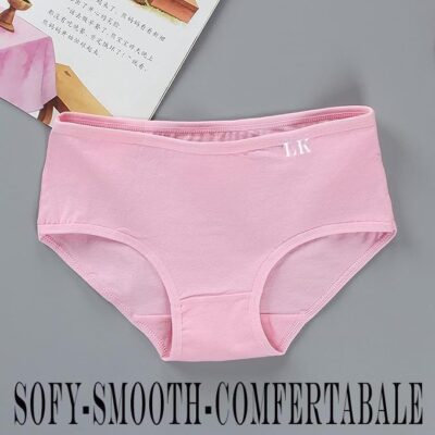Women's Candy (Pop) Color Brief/ 100% Super Soft Cotton Hipster Ladies Plain Bright Panty/Innerwear Inner Elastic Underwear Combo(Pack of 1,2,3,4,5,6) (Colour May Very) - Image 4