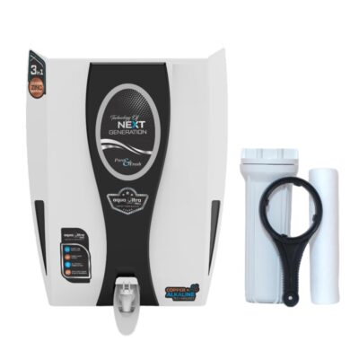 Aqua Ultra Best UV+UF Water Purifier | Ideal for Corporation Water | 13L Storage | White | Safe & Pure Drinking Water - Image 3