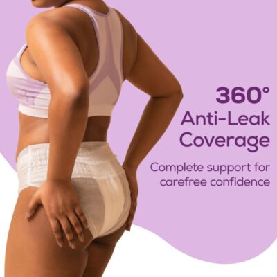 Evereve Period Panty For Girls & Women, (M-L), 10 Pcs, 360 Degree Coverage, 0% Leaks, High Absorbency For Heavy Flow, Maternity Delivery Pads, Postpartum & Overnight Protection, Disposable Panty - Image 3