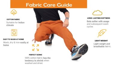 UNOseven Boys Cargo Jogger Pants - Pure Cotton - Slim Fit - Available in L and XL - Image 2