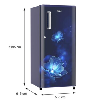 Whirlpool 184 L 3 Star Direct-Cool Single Door Refrigerator (205 WDE PRM 3S SAPPHIRE RADIANCE-Z, 2023 Model) - Image 2
