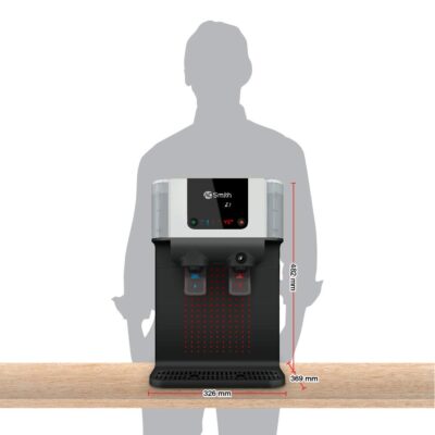 AO Smith Z1 Hot+ normal UV | UV+ UF (Ultra Violet+ Ultra Fine)Suitable for Municipal Water TDS below 200 Hot Water 10L Storage Wall mount Water Purifier for home (Not Suitable for tanker or borewell water) - Image 3