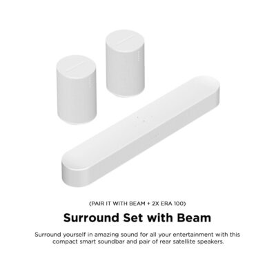 Sonos Beam 2 Wireless Soundbar (White) - Image 6