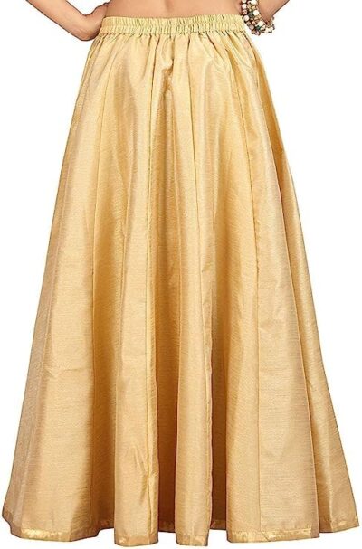 Studio Shringaar Women's Readymade Polyester Maxi Skirt Lehenga - Image 2