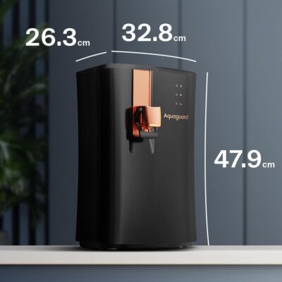 Aquaguard Ritz Stainless Steel Tank, 9-Stage RO+UV+Active Copper Tech Water Purifier | Up to 60% Water Savings | Taste Adjuster | Suitable for Tanker, Borewell & Municipal Water - Image 7