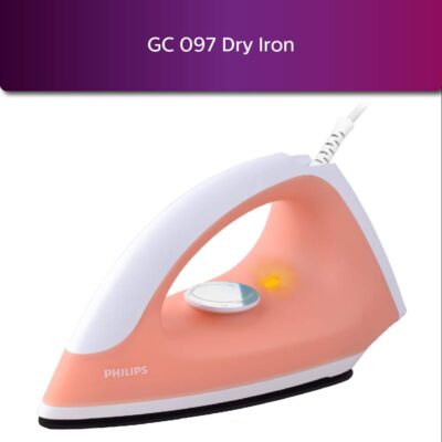 Philips Viva Collection HD4928/01 2100-Watt Induction Cooktop (Black) & Classic GC097/50 750-Watt Dry Iron (Peach) Combo - Image 5