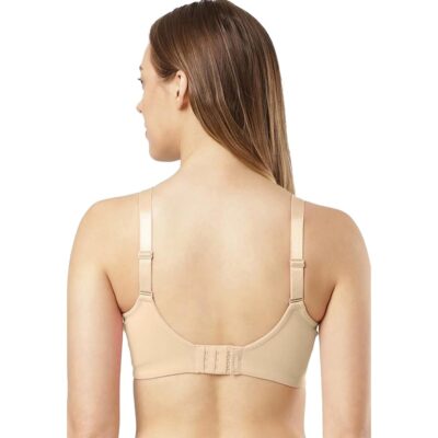 Jockey ES24 Women's Wirefree Non Padded Super Combed Cotton Elastane Stretch Full Coverage Plus Size Bra with Side Panel Support and Plush Lining Cup - Image 2