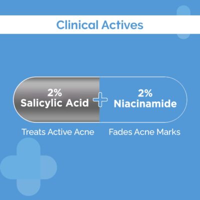 The Derma Co Sali-Cinamide Anti-Acne Face Wash | With 2% Salicylic Acid & 2% Niacinamide I Treats Active Acne & Fades Acne Marks I For Oily & Combination Skin I Power of 2 Actives | For Men & Women | 80 ml - Image 3