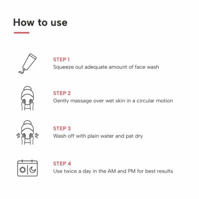 DERMATOUCH Bright & Even Tone Face Wash with Niacinamide, Vitamin E and Kojic Acid | Daily Gentle Face Wash For Tan, Pigmentation, Uneven Tone - 70G - Image 5