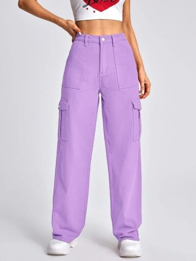 P. S. COLLECTION 6 Pocket Denim Non Strechable Jeans for Women's and Girls - Image 2