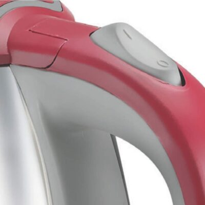 Prestige Stainless Steel 1.5 Litre Kettle 1500-Watts, Red - Image 4