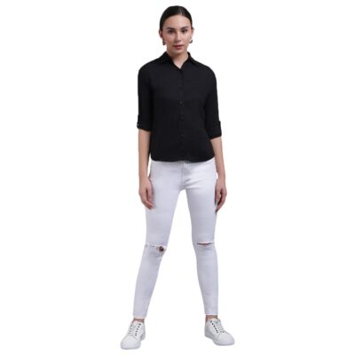 FUNDAY FASHION Women's Long Sleeve All Purpose Regular Fit Shirt - Image 4