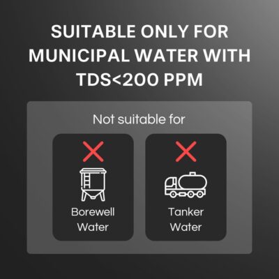 Aquadpure 5 Stage Electrical Under sink and Wall Mounted UV Water Purifier (No Taste Change, No wastage and No RO) 35L - Image 6