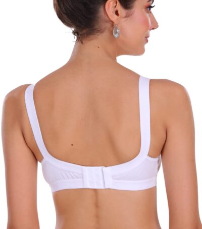 Softskin Women's Cotton T-Shirt Bra-Pack of 2 Wire Free Non Padded - Image 2