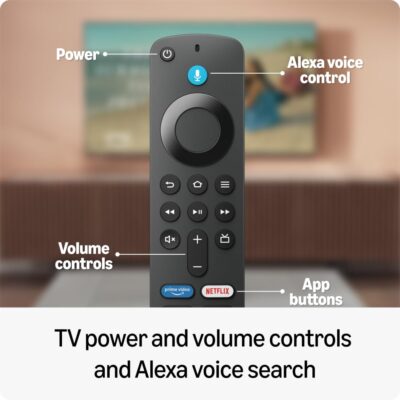 All-new Amazon Fire TV Stick HD, Alexa Voice Remote with TV power & volume controls, full HD streaming device - Image 4