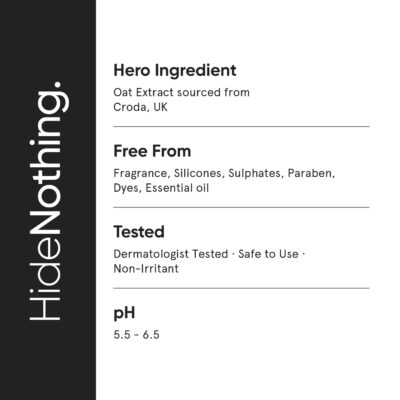 Minimalist Gentle Face Wash With 6% Oat Extract & Hyaluronic Acid For Sensitive Skin (Dry to Normal) | Sulphate Free | Non-Drying | Fragrance Free | Gentle Cleanser (120 ML) - Image 5