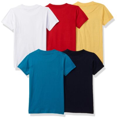 T2F Boy's Regular Fit T-Shirt(Pack of 5) - Image 2