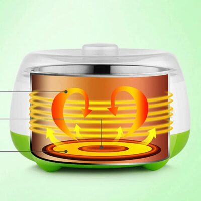 Yogurt Maker Machine, Stainless Steel Inner Container Electric Yogurt Maker, Yogurt Maker for Home Kitchen Plastic and Stainless Steel 1 Liter Atomatic Yogurt Maker Lid Kitchen Appliance - Image 4