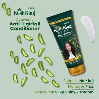 Kesh King Anti Hairfall Conditioner | Aloe Vera & 21 Herbs| No Paraben & No Silicon | 200 ml, 1 Count - Image 2