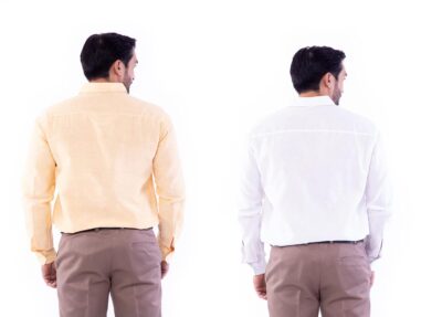 DESHBANDHU DBK Set of 2 Slim Fit Cotton Blend Formal Shirts for Men - Image 2