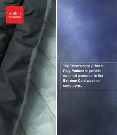 Scott International Winter Jacket for Men Bomber Jacket Mens Nylon Quilted standard length Puffer Jacket Full Sleeve Mens Jacket Monsoon Jackets for Men - Image 6