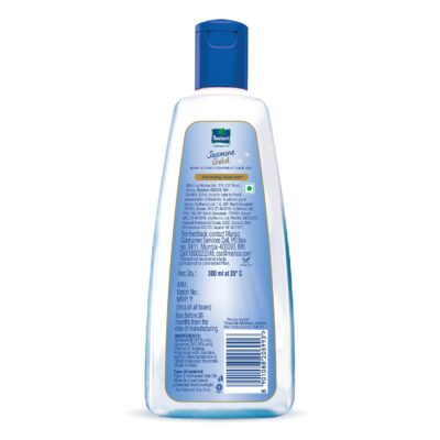 Parachute Advansed Jasmine Gold Coconut Hair Oil With Vitamin-E For Super Shiny Hair, Non-sticky, 300ml - Image 7