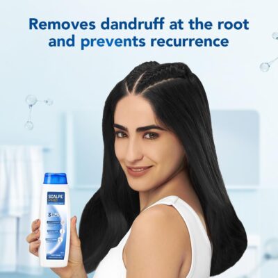 Scalpe Pro Daily Anti-Dandruff Shampoo | Removes Dandruff From Source | Helps With Itching, Irritation & Redness Accompanying Dandruff | Climbazole & Zpto Formulation | For Women & Men | 100Ml - Image 3