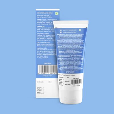 The Derma Co Sali-Cinamide Anti-Acne Face Wash | With 2% Salicylic Acid & 2% Niacinamide I Treats Active Acne & Fades Acne Marks I For Oily & Combination Skin I Power of 2 Actives | For Men & Women | 80 ml - Image 9