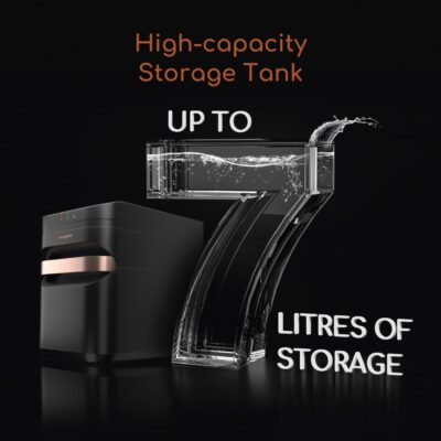 Aquaguard Designo NXT 9-Stage Under The Counter Water Purifier | Active Copper+RO+UV Tech | Taste Adjuster | 7L Storage | Inbuilt Pressure Pump | Suitable for Tanker, Borewell & Municipal Water - Image 7