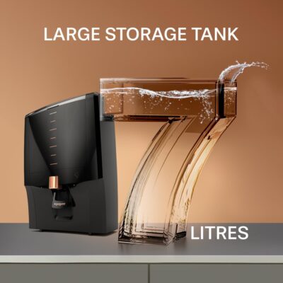 Aquaguard Aura UV+UF 7L storage water purifier,suitable for Municipal water(TDS below 200ppm)with Pa (Not Suitable for Borewell or tanker water) - Image 4