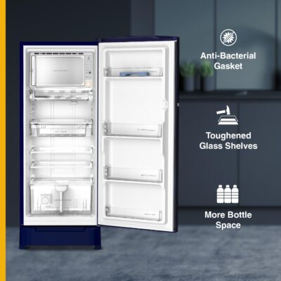 Whirlpool 236 L 5 Star Frost Free Inverter Direct-Cool Single Door Refrigerator (Auto Defrost, 5 Star Rated, 260 IMPRO PLUS ROY 5S INV BLUE BREEZE-Z) - Image 6