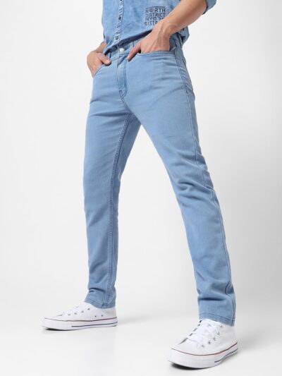 Urbano Fashion Men's Slim Fit Denim Jeans Stretchable - Image 2