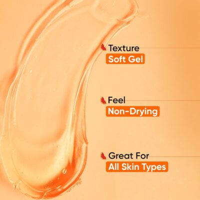 DOT & KEY Vitamin C + E Super Bright Gel Face Wash For Glowing And Brightening Skin | All Skin Types|With Triple Vitamin C| Face Wash For Women & Men|100 Ml - Image 3