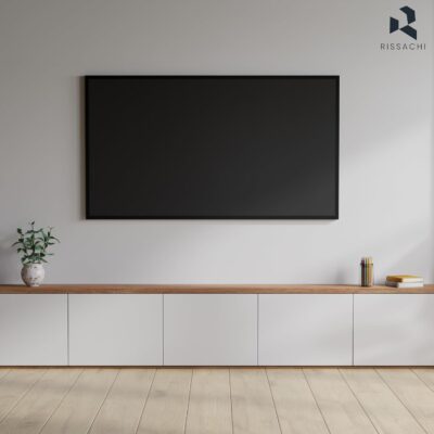 RISSACHI® TV Stand Wall Mount for 14-42 Inch LED TVs | Heavy Duty Wall TV Stand | Adjustable LED Stand | Space-Saving Wall Mount TV Stand | Universal TV Wall Mount for Home & Office - Image 6