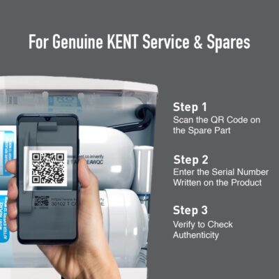 KENT Grand RO Water Purifier | Advanced RO Membrane of .0001 Micron | RO+UF+TDS Control+ UV LED Tank | 8L | 20LPH Flow | Ideal for Borewell/Tanker/Municipal Water | Largest Service Network - Image 7
