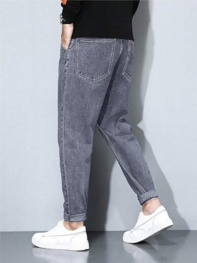 Ben Martin Men's Casual Stretchable Denim Tapered Fit Carrot Jeans_1 - Image 3