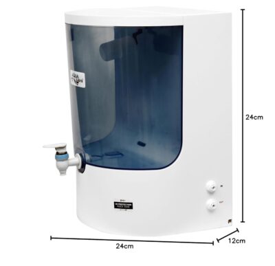AQUA LIBRA WITH DEVICE Isi Mark Black Color Water Purifier With Ro+Copper+Uv Plus Tds Adjuster For Home For Kitchen(Model 2090) - Image 8
