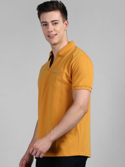 Lux Cozi Men's Regular Fit Polo Neck Half Sleeve Solid Casual T-Shirt with Chest Pocket | Pack of 2 | - Image 2