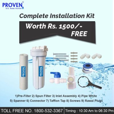 Proven Swift Water Purifier – RO + UV + UF with Copper Zinc Alkaline Technology, TDS Adjuster, 15L Storage Tank, Sleek Black Design, Made in India, ISI | 12 Stage Purification | 1 Year Warranty - Image 5